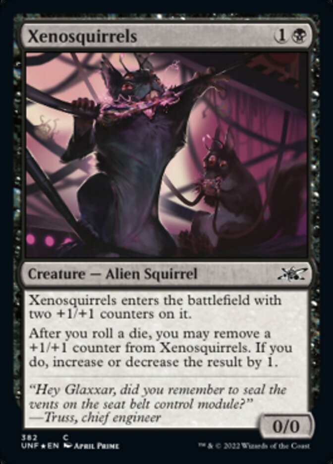 Xenosquirrels (Galaxy Foil) [Unfinity] | Odin's Place