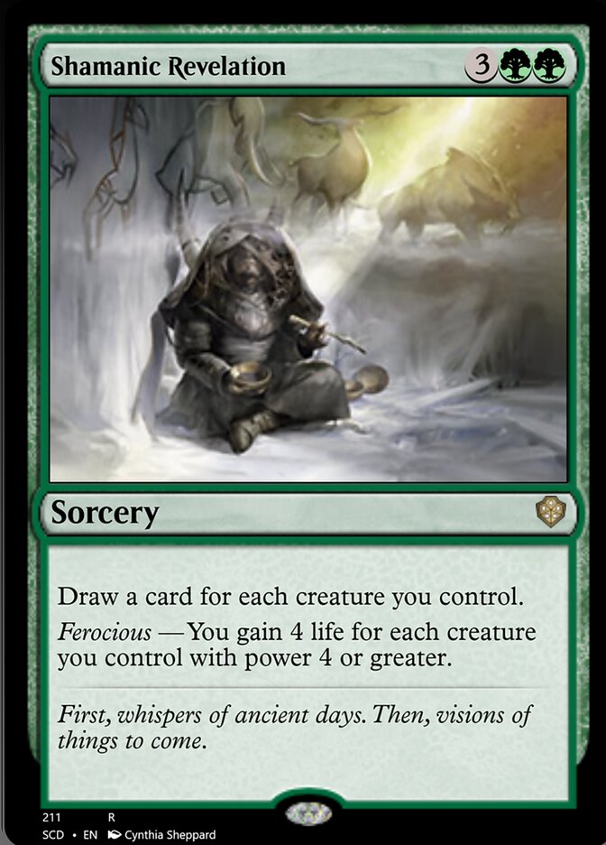 Shamanic Revelation [Starter Commander Decks] | Odin's Place