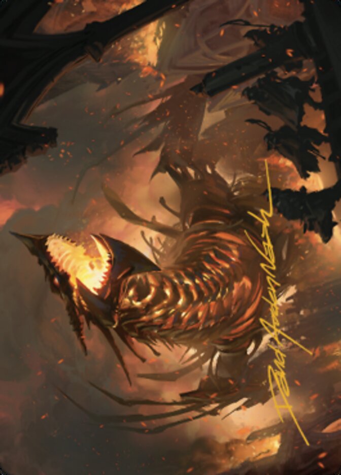 The Fall of Kroog Art Card (Gold-Stamped Signature) [The Brothers' War Art Series] | Odin's Place