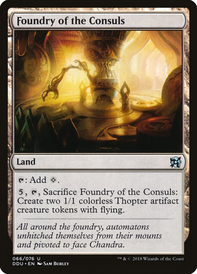 Foundry of the Consuls (66) [Duel Decks: Elves vs. Inventors] | Odin's Place