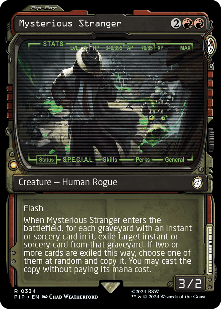 Mysterious Stranger (Showcase) [Fallout] | Odin's Place
