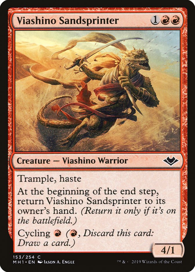 Viashino Sandsprinter (153) [Modern Horizons] | Odin's Place