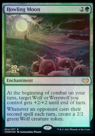 Howling Moon [Innistrad: Crimson Vow Prerelease Promos] | Odin's Place
