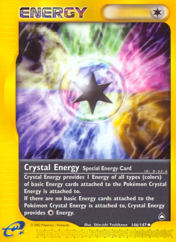 Crystal Energy (146/147) [Aquapolis] | Odin's Place