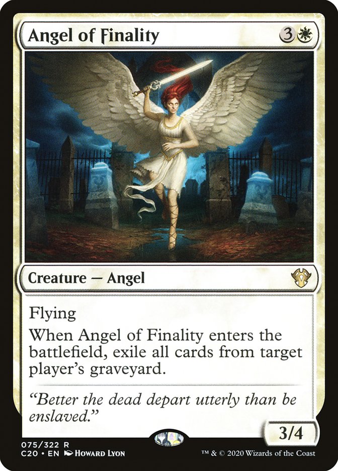 Angel of Finality [Commander 2020] | Odin's Place