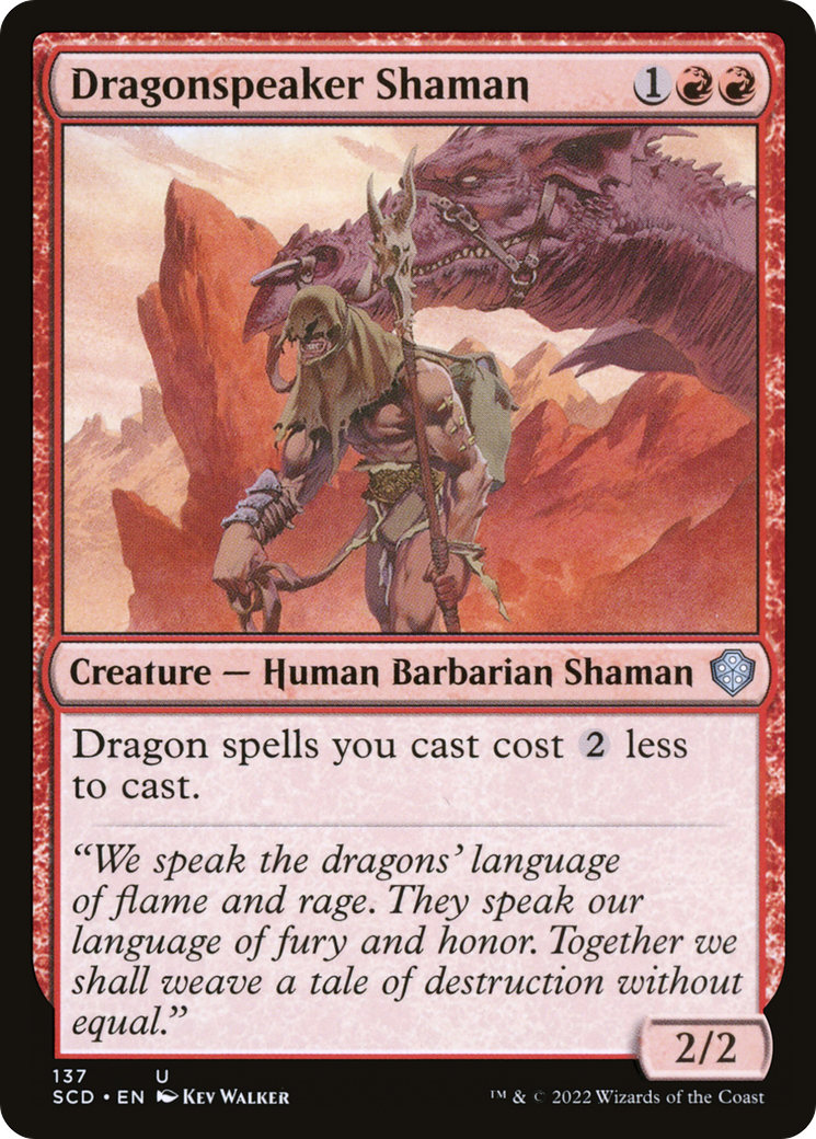 Dragonspeaker Shaman [Starter Commander Decks] | Odin's Place