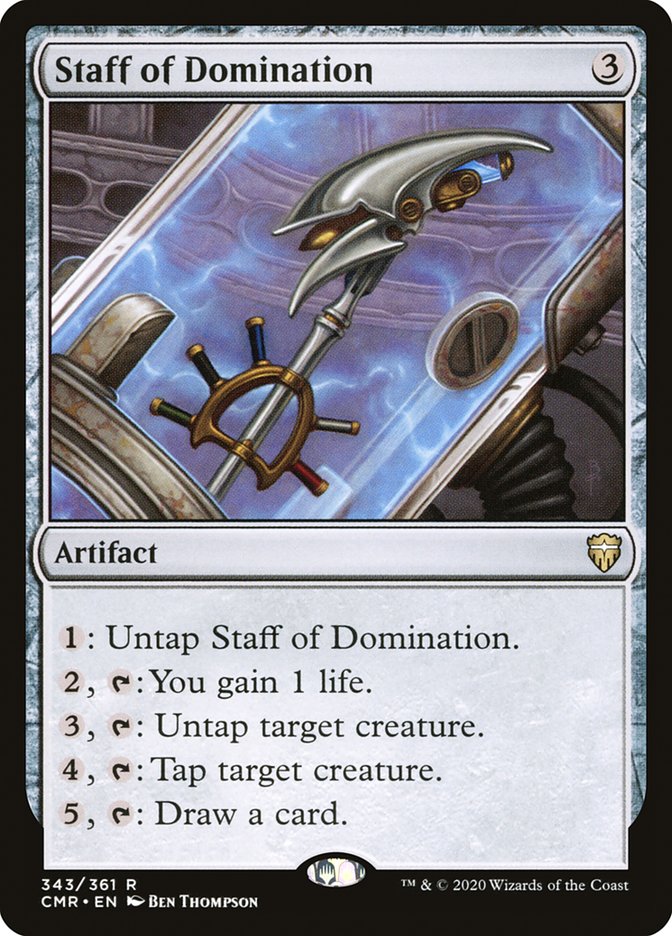 Staff of Domination [Commander Legends] | Odin's Place