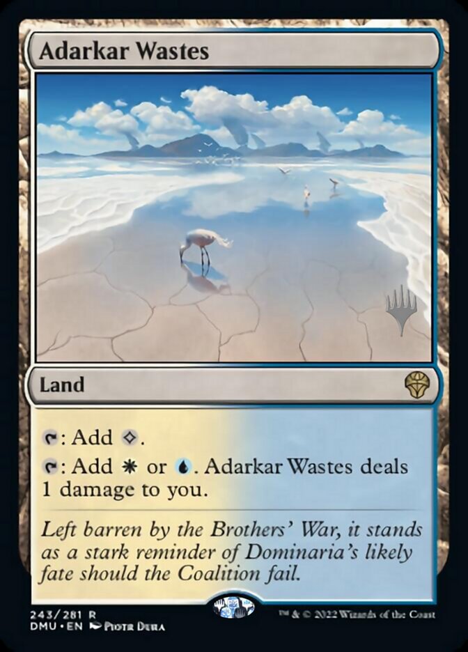 Adarkar Wastes (Promo Pack) [Dominaria United Promos] | Odin's Place