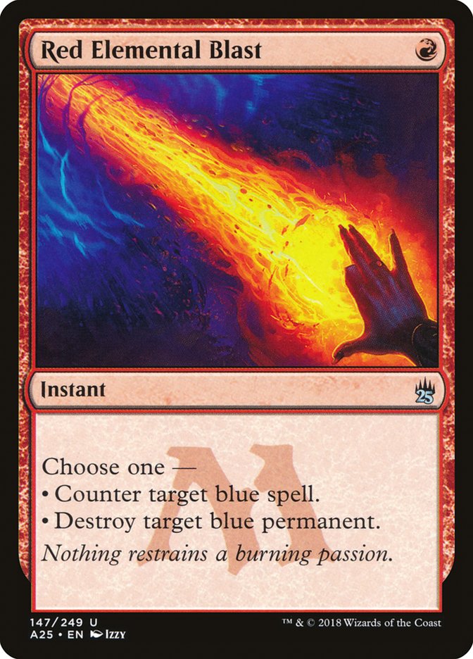 Red Elemental Blast (147) [Masters 25] | Odin's Place