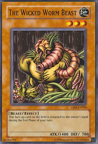 The Wicked Worm Beast [DB2-EN090] Common | Odin's Place