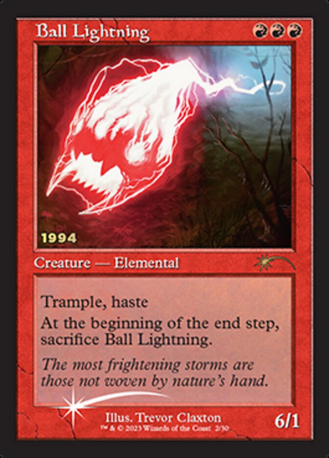 Ball Lightning [30th Anniversary Promos] | Odin's Place