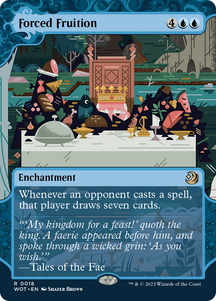 Forced Fruition [Wilds of Eldraine: Enchanting Tales] | Odin's Place
