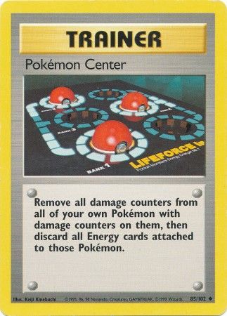 Pokemon Center (85/102) [Base Set Unlimited] | Odin's Place