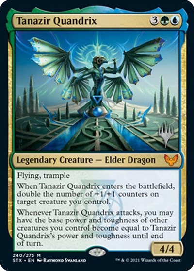 Tanazir Quandrix (Promo Pack) [Strixhaven: School of Mages Promos] | Odin's Place