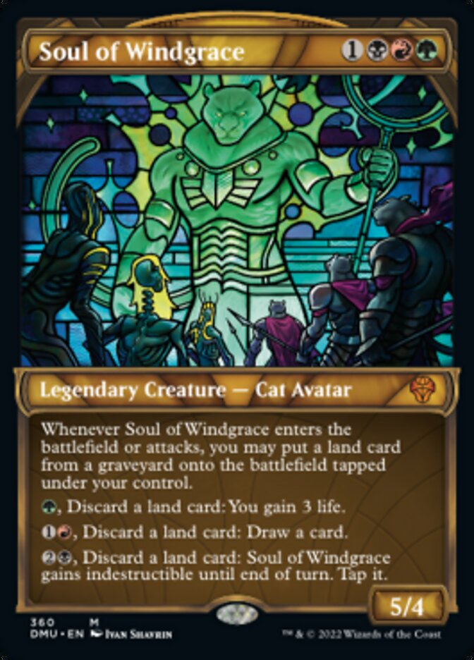 Soul of Windgrace (Showcase Textured) [Dominaria United] | Odin's Place