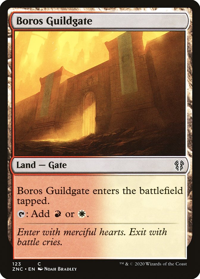 Boros Guildgate [Zendikar Rising Commander] | Odin's Place