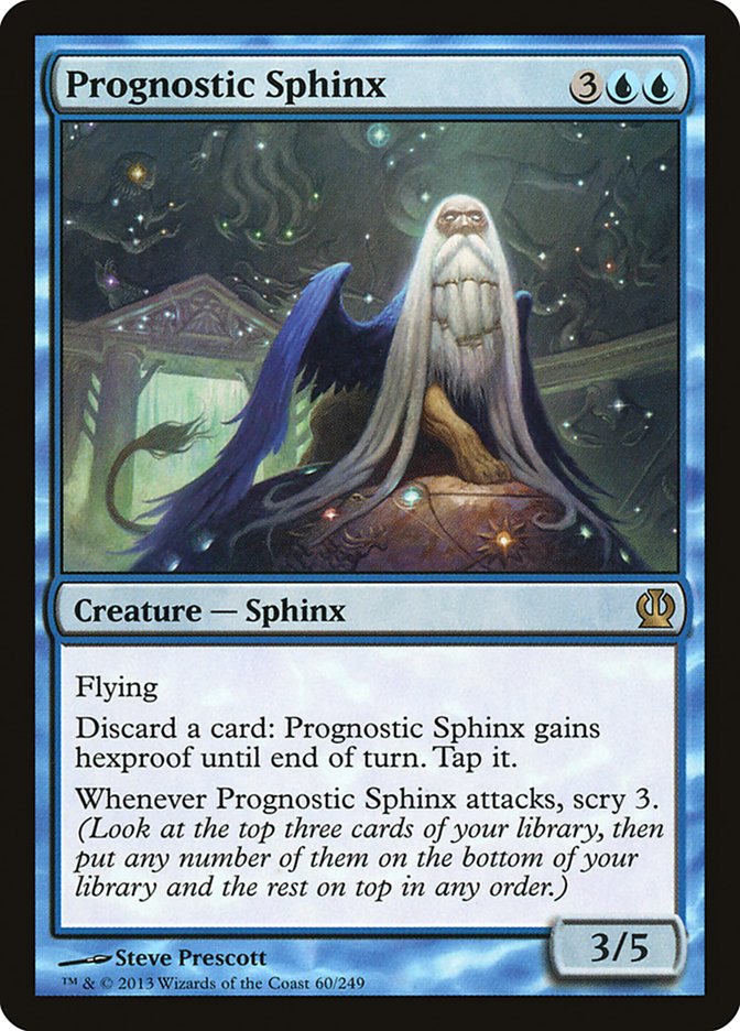 Prognostic Sphinx (60) [Theros] | Odin's Place
