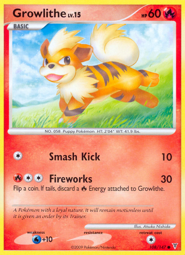 Growlithe (108/147) [Platinum: Supreme Victors] | Odin's Place