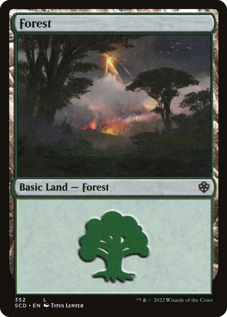 Forest (352) [Starter Commander Decks] | Odin's Place