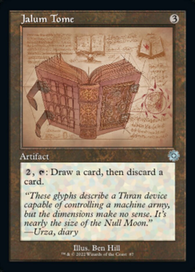 Jalum Tome (Retro Schematic) [The Brothers' War Retro Artifacts] | Odin's Place