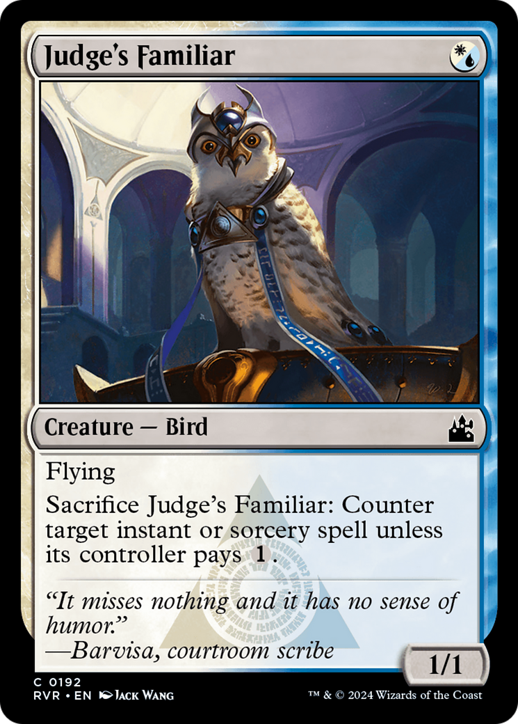 Judge's Familiar [Ravnica Remastered] | Odin's Place
