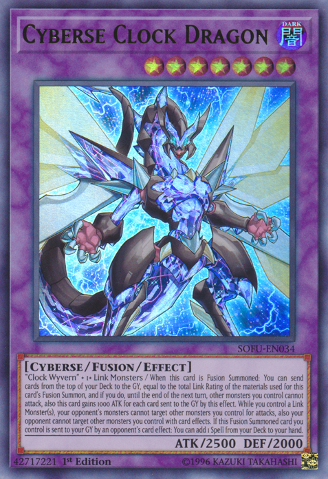 Cyberse Clock Dragon [SOFU-EN034] Ultra Rare | Odin's Place