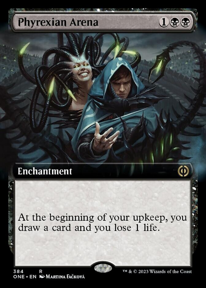 Phyrexian Arena (Extended Art) [Phyrexia: All Will Be One] | Odin's Place