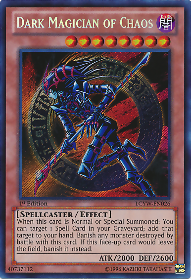 Dark Magician of Chaos [LCYW-EN026] Secret Rare | Odin's Place