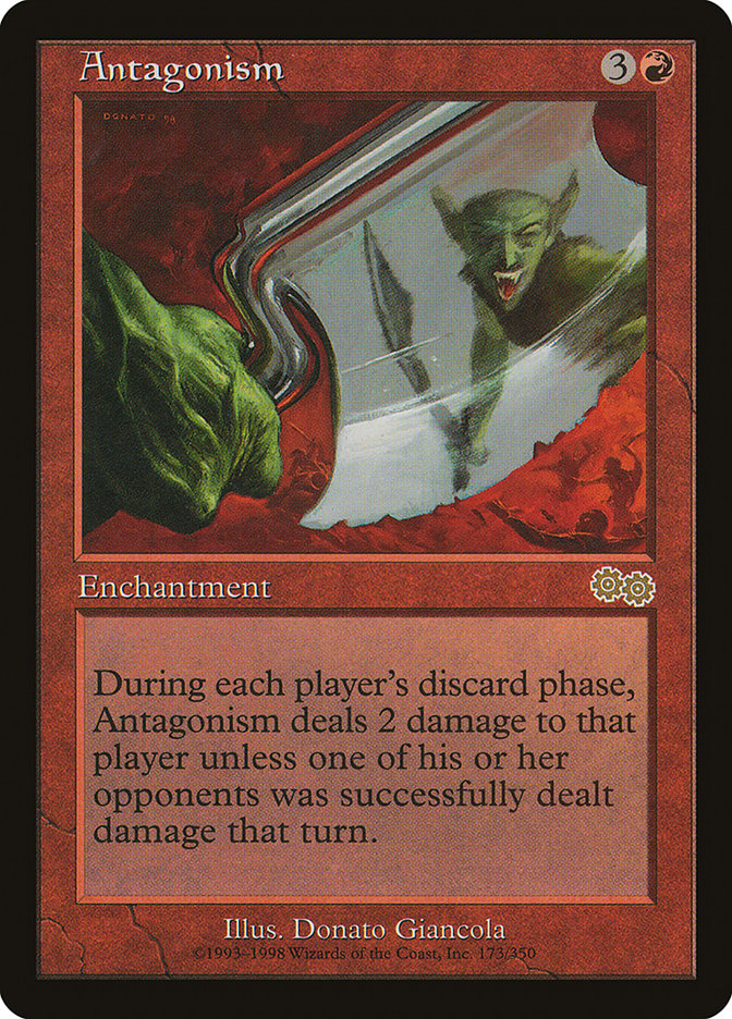 Antagonism (173) [Urza's Saga] | Odin's Place