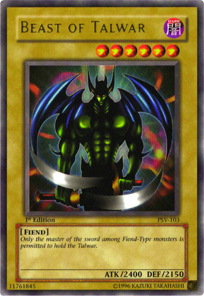 Beast of Talwar [PSV-103] Ultra Rare | Odin's Place
