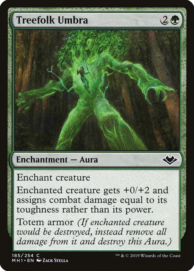 Treefolk Umbra (185) [Modern Horizons] | Odin's Place