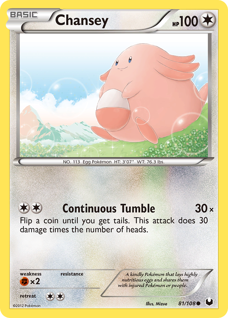 Chansey (81/108) [Black & White: Dark Explorers] | Odin's Place