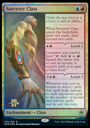 Sorcerer Class [Dungeons & Dragons: Adventures in the Forgotten Realms Prerelease Promos] | Odin's Place