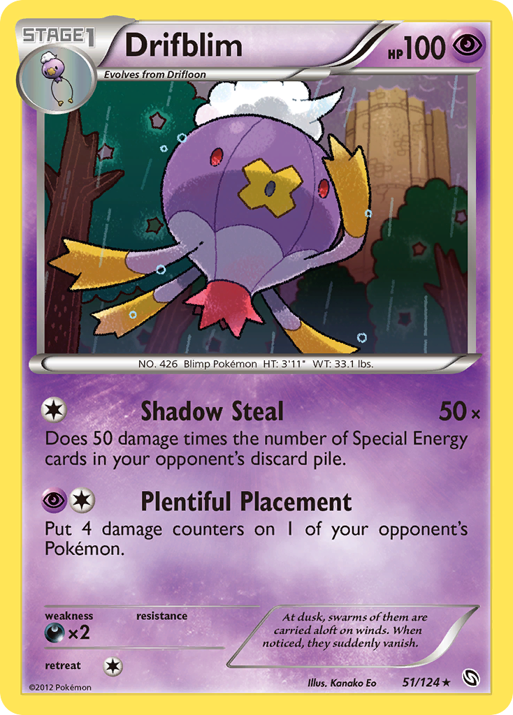 Drifblim (51/124) [Black & White: Dragons Exalted] | Odin's Place