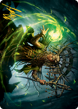 Katilda, Dawnhart Prime Art Card (Gold-Stamped Signature) [Innistrad: Midnight Hunt Art Series] | Odin's Place