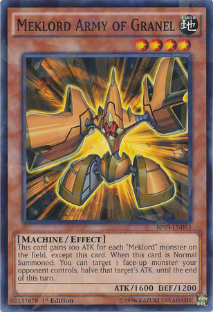 Meklord Army of Granel [BP03-EN083] Shatterfoil Rare | Odin's Place