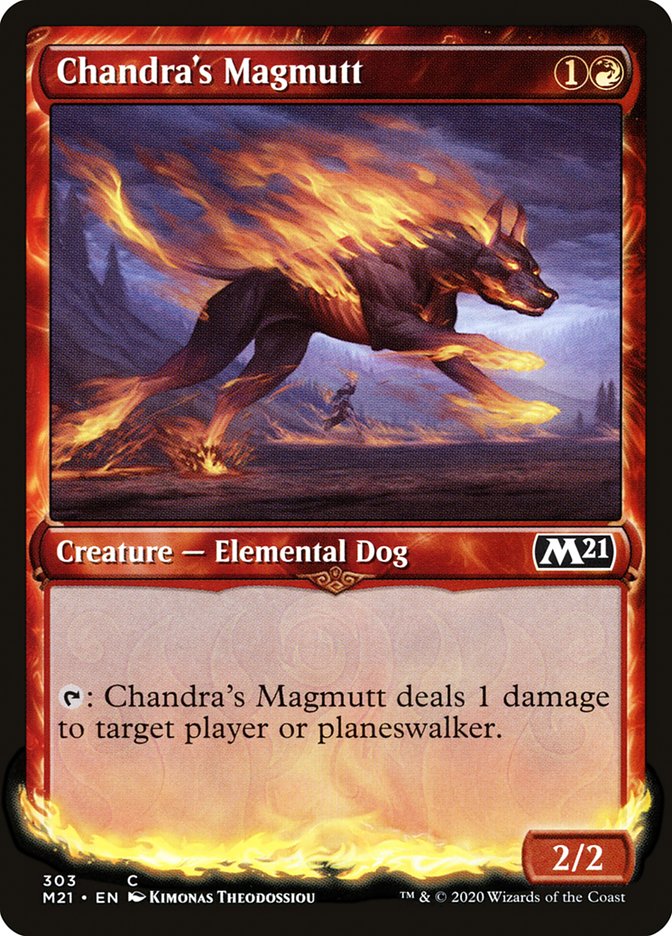 Chandra's Magmutt (Showcase) [Core Set 2021] | Odin's Place