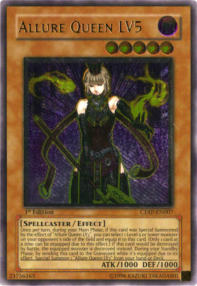 Allure Queen LV5 [CDIP-EN007] Ultimate Rare | Odin's Place
