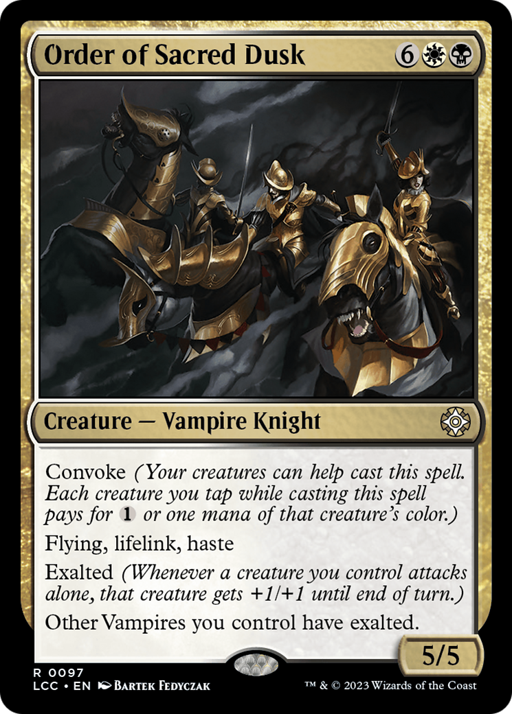 Order of Sacred Dusk [The Lost Caverns of Ixalan Commander] | Odin's Place