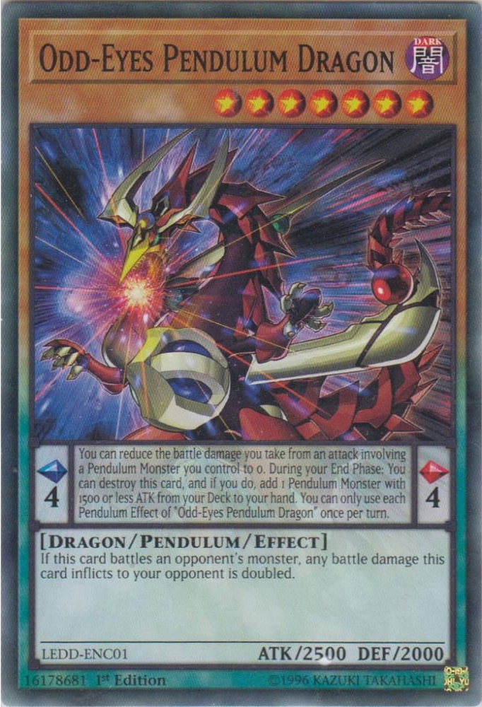 Odd-Eyes Pendulum Dragon [LEDD-ENC01] Common | Odin's Place
