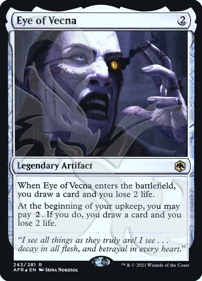Eye of Vecna (Ampersand Promo) [Dungeons & Dragons: Adventures in the Forgotten Realms Promos] | Odin's Place
