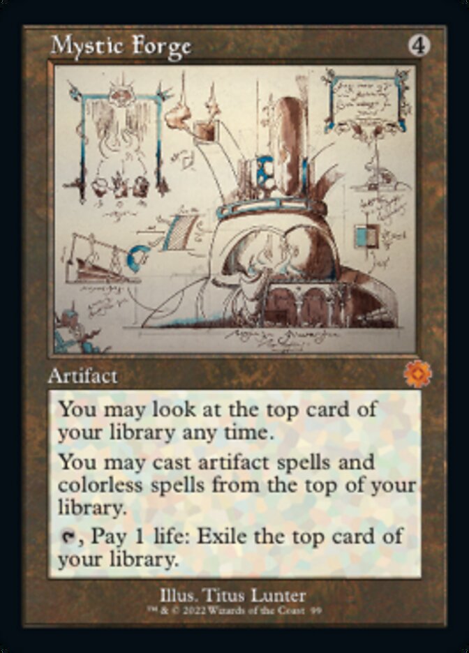 Mystic Forge (Retro Schematic) [The Brothers' War Retro Artifacts] | Odin's Place