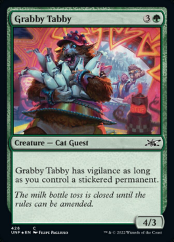 Grabby Tabby (Galaxy Foil) [Unfinity] | Odin's Place