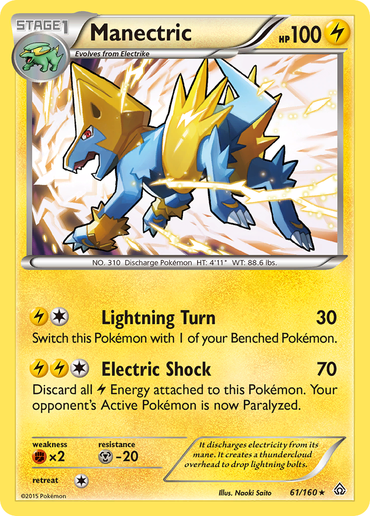 Manectric (61/160) [XY: Primal Clash] | Odin's Place