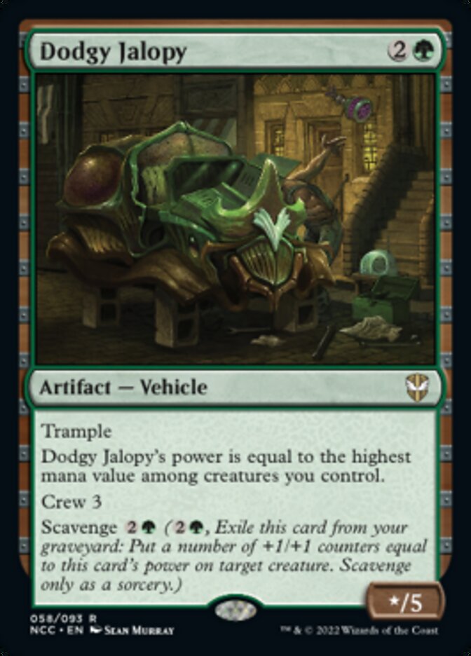 Dodgy Jalopy [Streets of New Capenna Commander] | Odin's Place