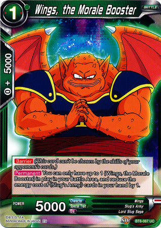 Wings, the Morale Booster (BT6-067) [Destroyer Kings] | Odin's Place