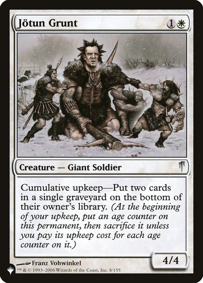 Jotun Grunt [The List] | Odin's Place