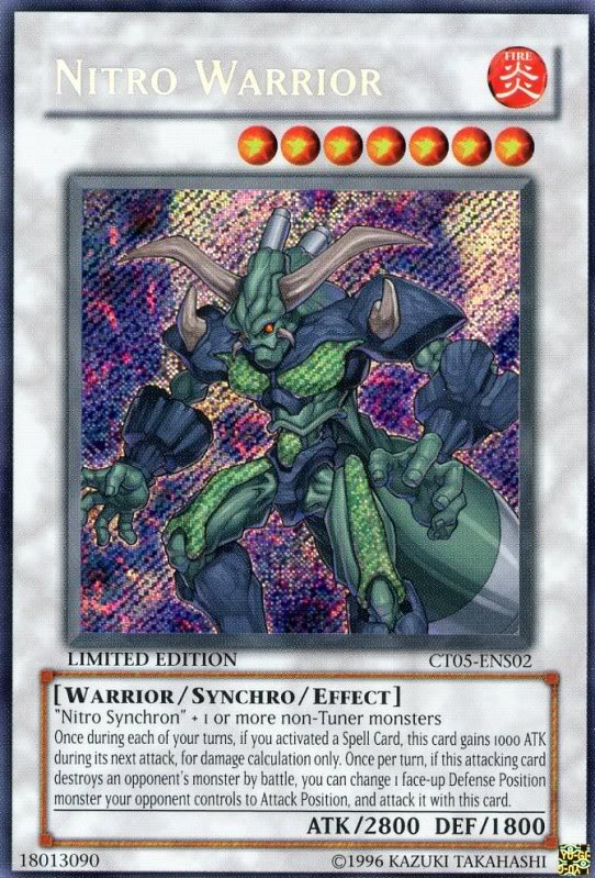 Nitro Warrior [CT05-ENS02] Secret Rare | Odin's Place