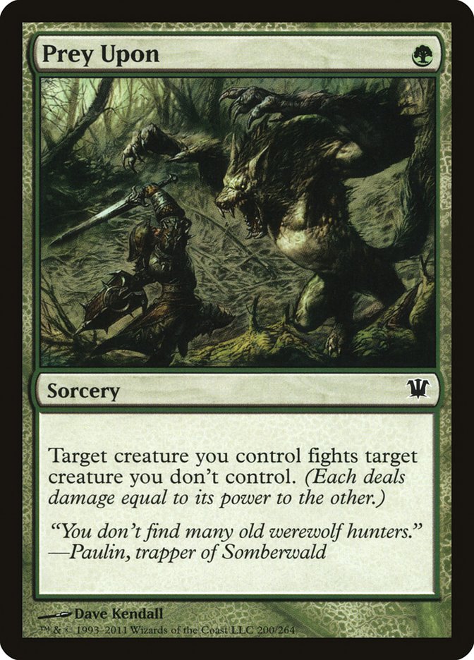 Prey Upon (200) [Innistrad] | Odin's Place