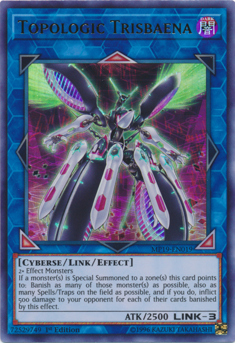 Topologic Trisbaena [MP19-EN019] Ultra Rare | Odin's Place